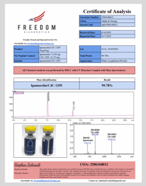 Ipamorelin/CJC-1295 (no DAC)  5MG/5MG - Image 3