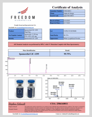 Ipamorelin/CJC-1295 (no DAC)  5MG/5MG - Image 4