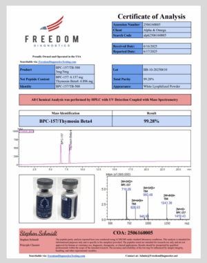 BPC-157/TB-500 Blend 5/5MG - Image 3