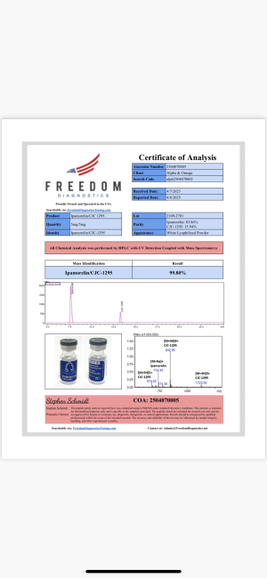 Ipamorelin CJC-1295 (No Dac) 5/5MG - Image 3