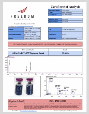 GHK-CU/BPC-157/TB-500 Blend (GLOW) - Image 2
