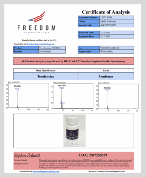 Tesofensine 500mcg - Image 2