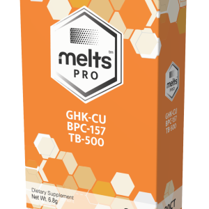 Melts Pro dissolving strips used in modern strip-based peptide delivery